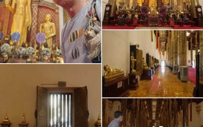 คืออัฏฐารสแห่งเจดีย์หลวงข่วงเมือง (๗ ก.พ. ๒๕๖๓) The Great Buddha in the Great Chiang Mai Pagoda (Feb 7, 2020)