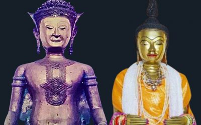 #ตำนานพระลากคู่รัก พระแม่ชุม – พระพ่อศรีสุวรรณ แห่ง อ.พระพรหม จ.นครศรีธรรมราช (๕ ม.ค. ๒๕๖๕) #The Legend of the Couple Phra Laks: Phra Mae Chum – Phra Pho Sri Suwan of Phra Phrom District, Nakorn Sri Dhammaraj Province (Jan 5, 2022)